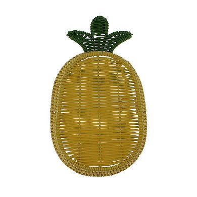 Celebrate Together Summer Pineapple Shaped Tray Table Decor