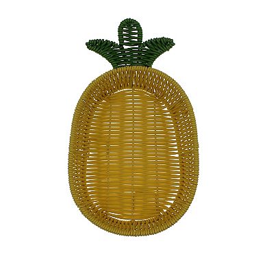 Celebrate Together Summer Pineapple Shaped Tray Table Decor