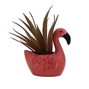 Celebrate Together™ Summer Artificial Succulent Flamingo Table Decor