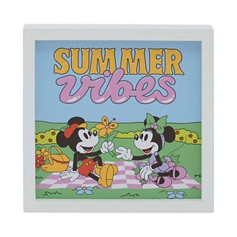 Celebrate Together™ Disney's Mickey & Minnie Summer Caption Box Table Decor