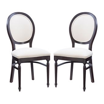 Linon Halston 2 pc Side Chair Set