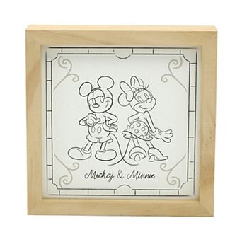 The Big One® Disney's Mickey & Minnie Mouse Caption Box Table Decor