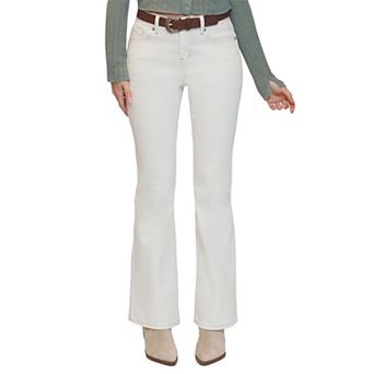 Juniors' madden girl Western Belted Bootcut Jeans