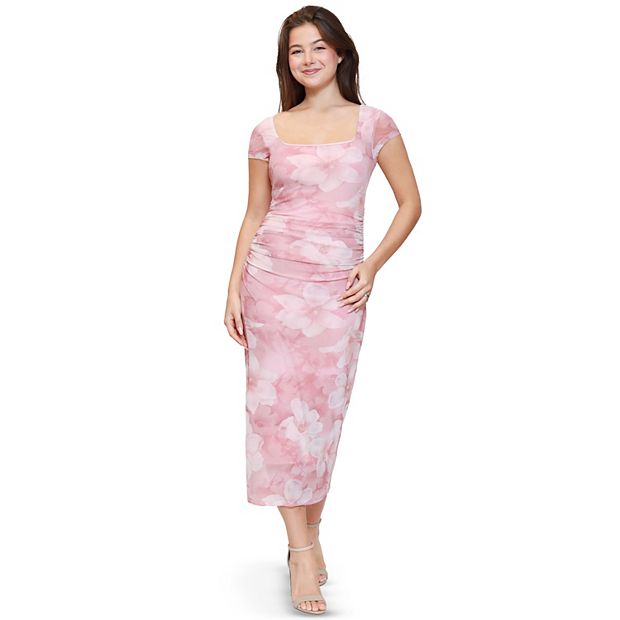midaxi graduation dress Draped Corset Midaxi Dress in Powder Blue