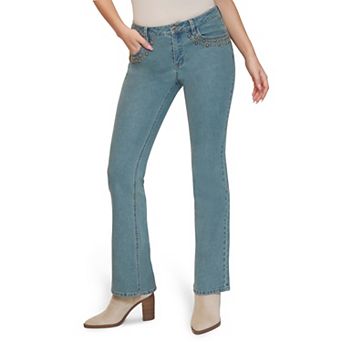 Juniors' madden girl Studded Bootcut Jeans