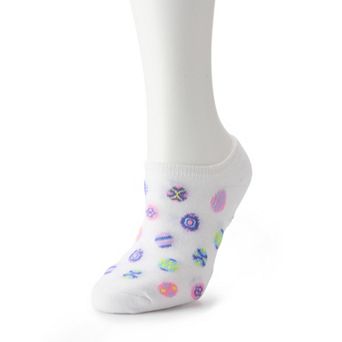 Women's Easter Egg Hunt No-Show Socks
