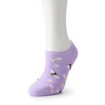 Women's Bee Flower No-Show Socks