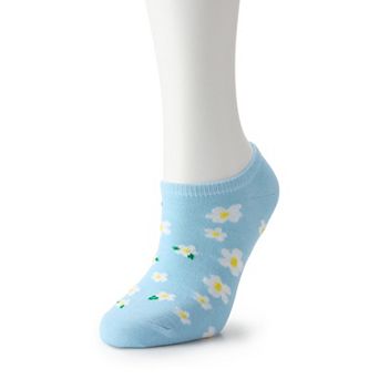 Women's Fun Daisy No-Show Socks