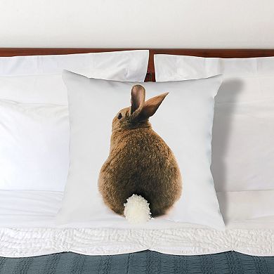 Harper Loft Bunny Tail Throw Pillow