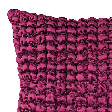 Harper Loft Marta Stretch Gridlock Throw Pillow
