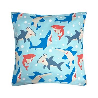 Harper Loft Shark Tales Throw Pillow