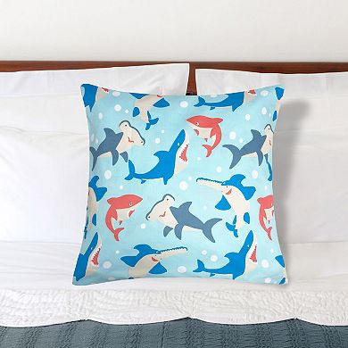 Harper Loft Shark Tales Throw Pillow