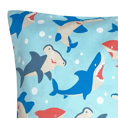 Harper Loft Shark Tales Throw Pillow
