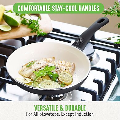 GreenLife Soft Grip 16-pc. Aluminum Healthy Ceramic Nonstick Cookware Set