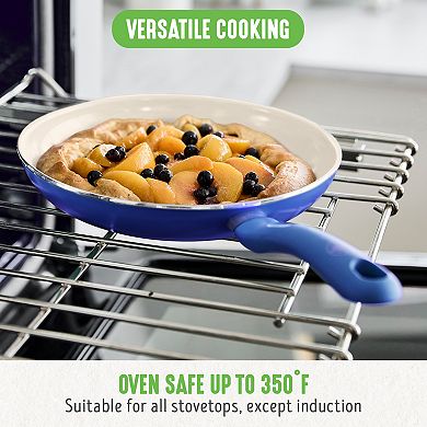GreenLife Soft Grip 16-pc. Aluminum Healthy Ceramic Nonstick Cookware Set