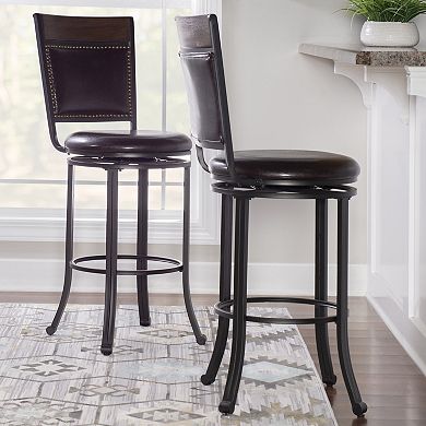 Linon Franklin 3-pc. Pub Set with Stools and Round Table
