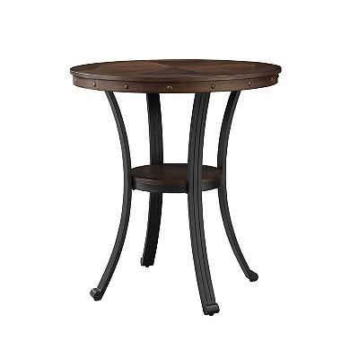 Linon Franklin 3-pc. Pub Set with Stools and Round Table