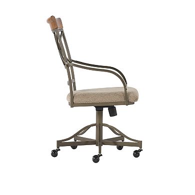 Linon Hamilton Swivel Dining Table & Stools 5-pc. Set