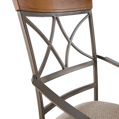 Linon Hamilton Swivel Dining Table & Stools 5-pc. Set