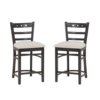 Linon Darby Counter Stool 2 pc Set