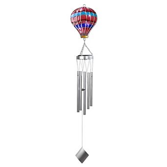 FC Design 39" Long Air Balloon Solar Light Wind Chime Decoration Garden and Patio Decor