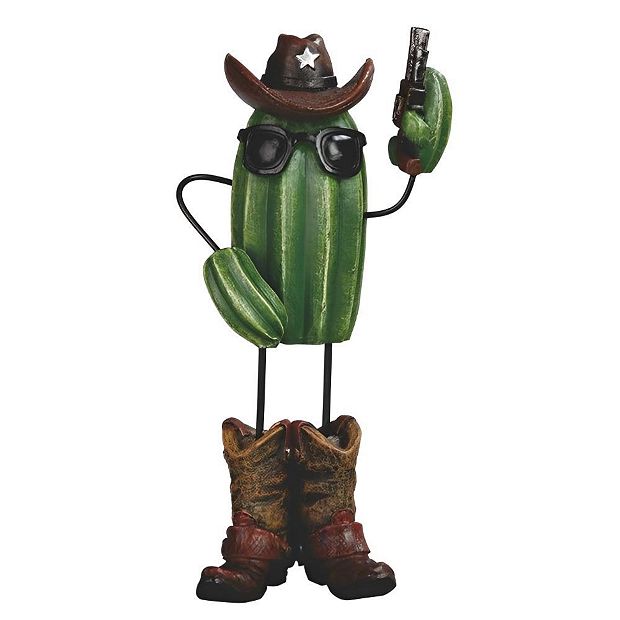 FC Design 6"H Cactus with Cowboy Custom Figurine Decoration Home Room Decor
