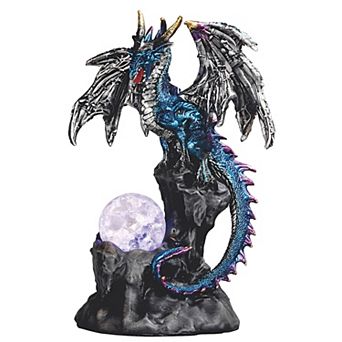 FC Design 7.5"H LED Dragon with Globe Figurine Decoration Home Room Decor
