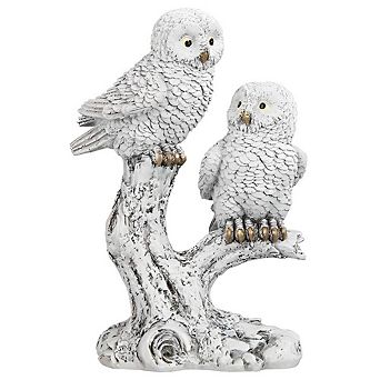 FC Design 7"H Owl Couple on Branch Figurine Decoration Home Room Decor