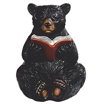 FC Design 5.75"H Bear Reading with Glasses Figurine Decoration Home Room Decor