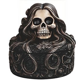 FC Design 4.5"H Sugar Skull Trinket Box Decoration Home Room Decor