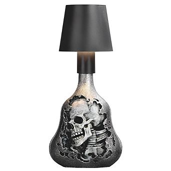 FC Design 12.5"H LED XO Shape Skull Lamp Decorative Table Lamp Stylish Decor & Gift Idea