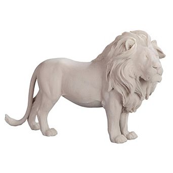 FC Design 14"W Sandstone Lion Standing Figurine Decoration Home Room Decor