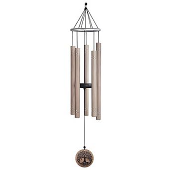 FC Design 36" Long Tuned Tree of Life Metal Wind Chime Decoration Garden and Patio Decor