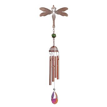 FC Design 17" Long Dragonfly Wind Chime Decoration Garden and Patio Decor