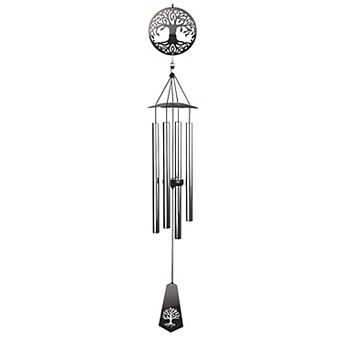 FC Design 36" Long Tree of Life Metal Wind Chime Decoration Garden and Patio Decor