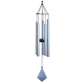 FC Design 36" Long Tuned Blue Metal Wind Chime Decoration Garden and Patio Decor