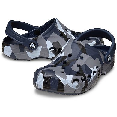 Crocs Baya Seasonal Printed Adult Slip-On Clogs