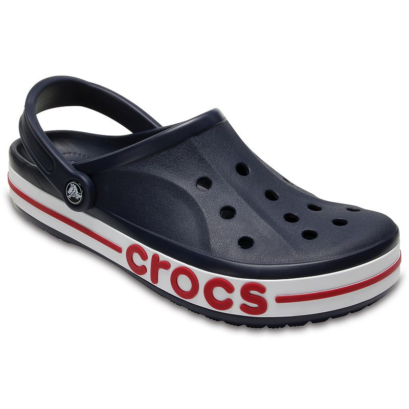 Crocs Unisex-Adult Bayaband Clogs  Navy/Pepper  6 Men/8 Women