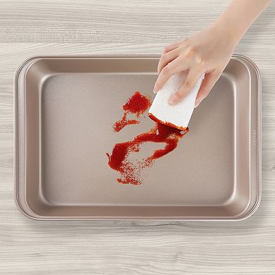 Baking Sheet Pan, Cookie Sheets, Warp Resistant Nonstick Cake Pan with Lids, Large Thick Sheet Pans