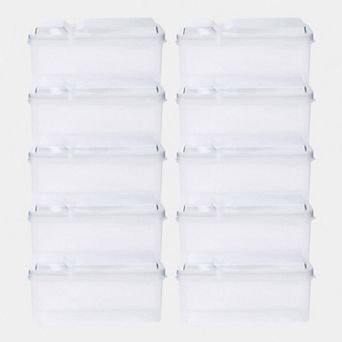 10 Pack Food Storage Containers with Lids, Plastic Meal Prep Food Container, Lunch Box for Microwave