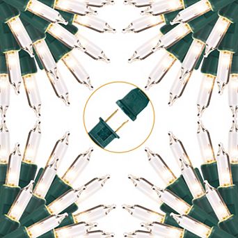 400 Counts 106Ft Christmas Lights, 4 Sets of 100 Mini Lights 26.5 Feet String Lights