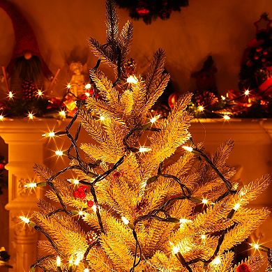 400 Counts 106Ft Christmas Lights, 4 Sets of 100 Mini Lights 26.5 Feet String Lights