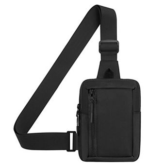 Mini Sling Bag, 7.5 Inch Small Anti Theft Crossbody Sling Backpack Nylon Chest Bag Fanny Pack