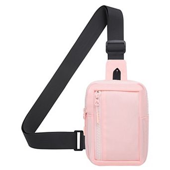 Mini Sling Bag, 7.5 Inch Small Anti Theft Crossbody Sling Backpack Nylon Chest Bag Fanny Pack