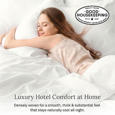 California Design Den 1000 Thread Count Deep Pocket Sheet Set - 100% Cotton Sateen