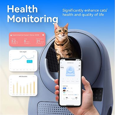 CATLINK Automatic Health Monitoring & Self-Cleaning Litter Box