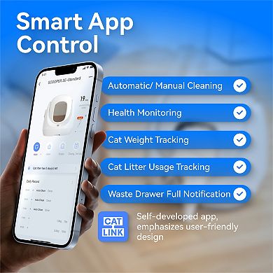 CATLINK SE Lite Self-Cleaning Litter Box