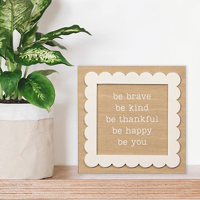 Belle Maison Be Brave Wall Decor