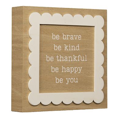 Belle Maison Be Brave Wall Decor