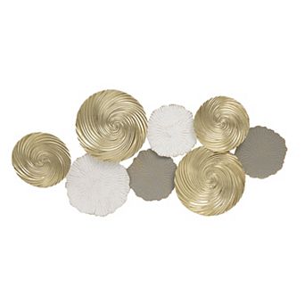 Belle Maison Iron Medallion Wall Decor